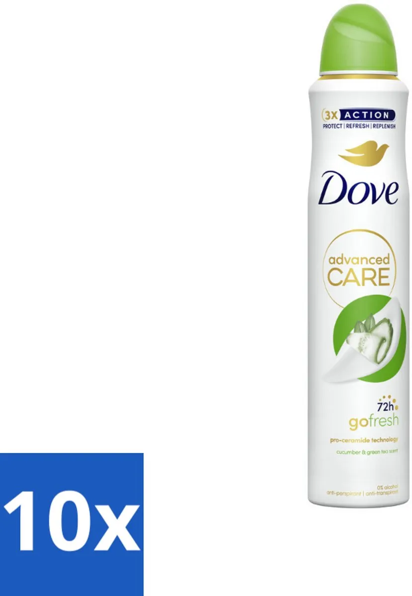 Dove Deodorant Spray Komkommer & Groene Thee 200ml