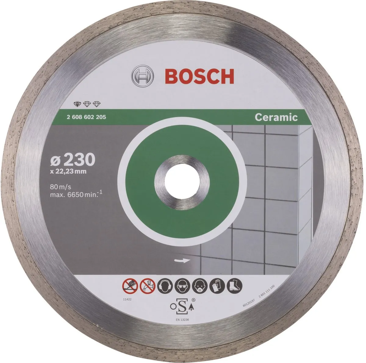 Bosch Diamantdoorslijpschijf Standard 230mm