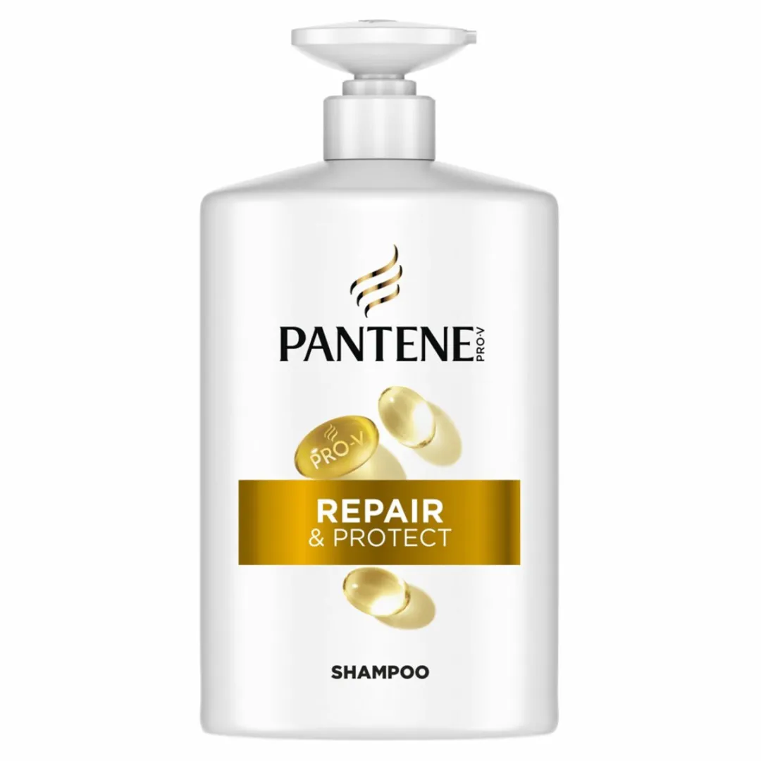 5 x Pantene - Pro-V – Shampoo – Repair & Protect – 1000 ml - Grootverpakking - Haarbescherming - Haarversterking - Schadebevordering - Stylingbescherming - Voedingsstoffen