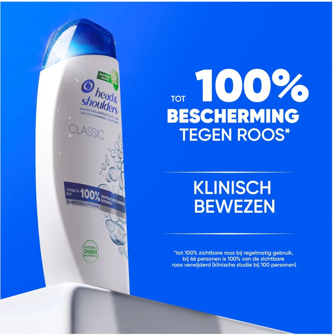 Head & Shoulders Classic Anti-roos Shampoo - 6x300ml