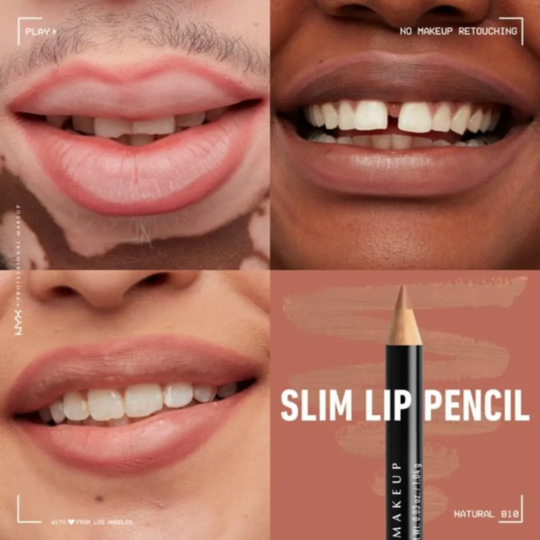 NYX Slim Lip Pencil Natural - Nude
