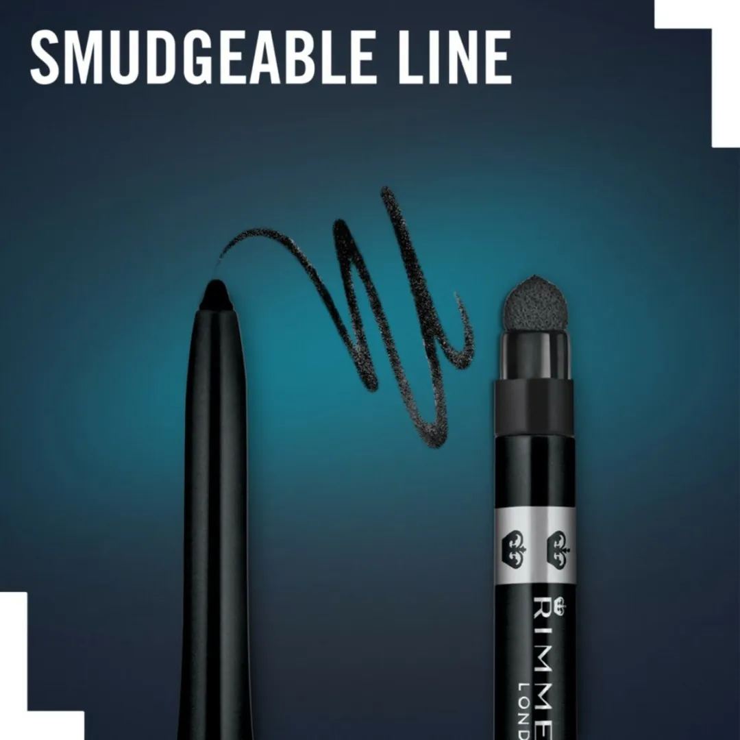 Rimmel London Exaggerate Eye Definer 261 Zwart - 3 Stuks