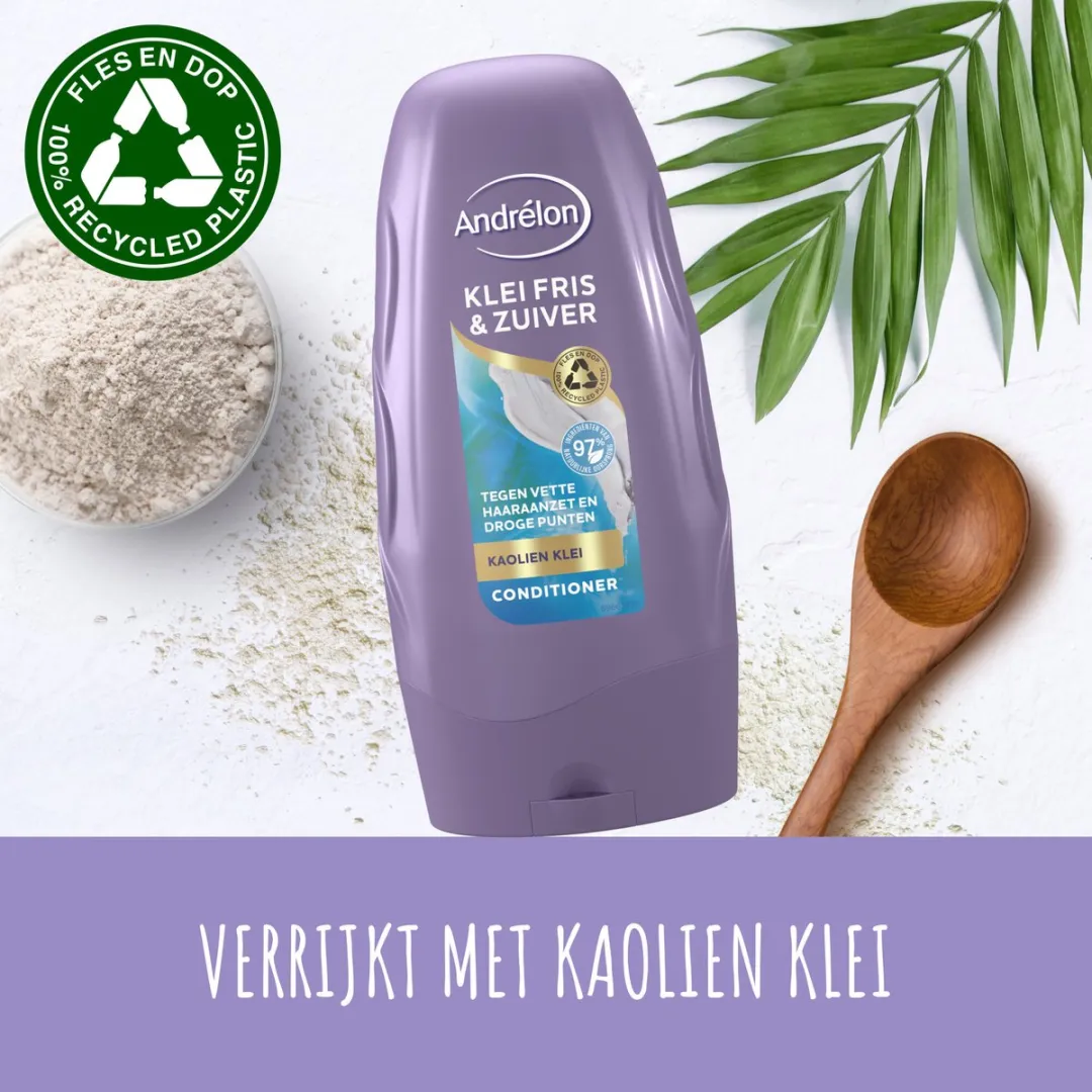 Andrélon Conditioner Klei Fris & Zuiver - 6x250ml