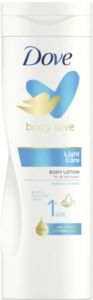 Dove Bodylotion Light Care 400ml - 7 Stuks