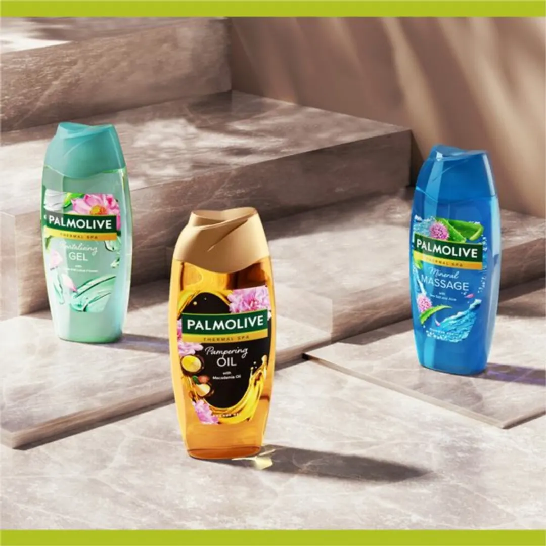 Palmolive Douchegel Thermal Pampering Oil 250 ml - Bulkverpakking - 3 stuks