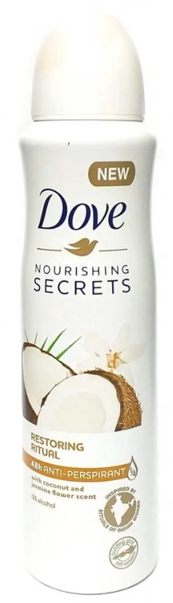 Dove Deodorant Spray Restoring Ritual Cocos & Jasmijn 150ml - 4 Stuks