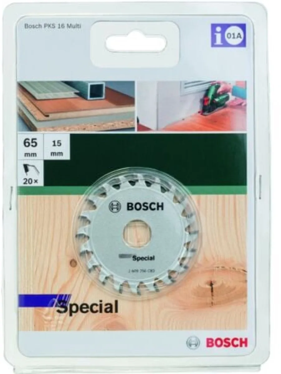 Bosch Cirkelzaagblad 65x15mm 20 Tanden