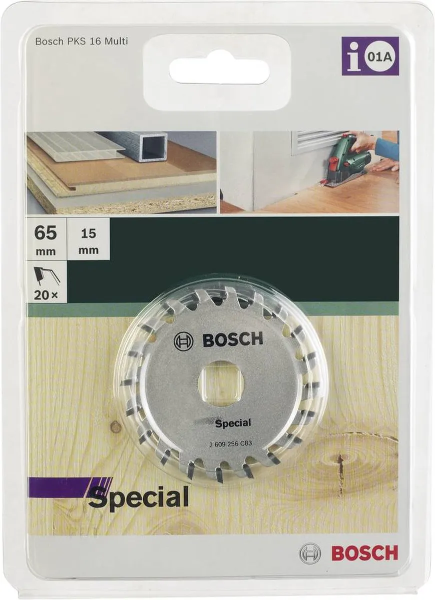 Bosch Cirkelzaagblad 65x15mm 20 Tanden - Hout