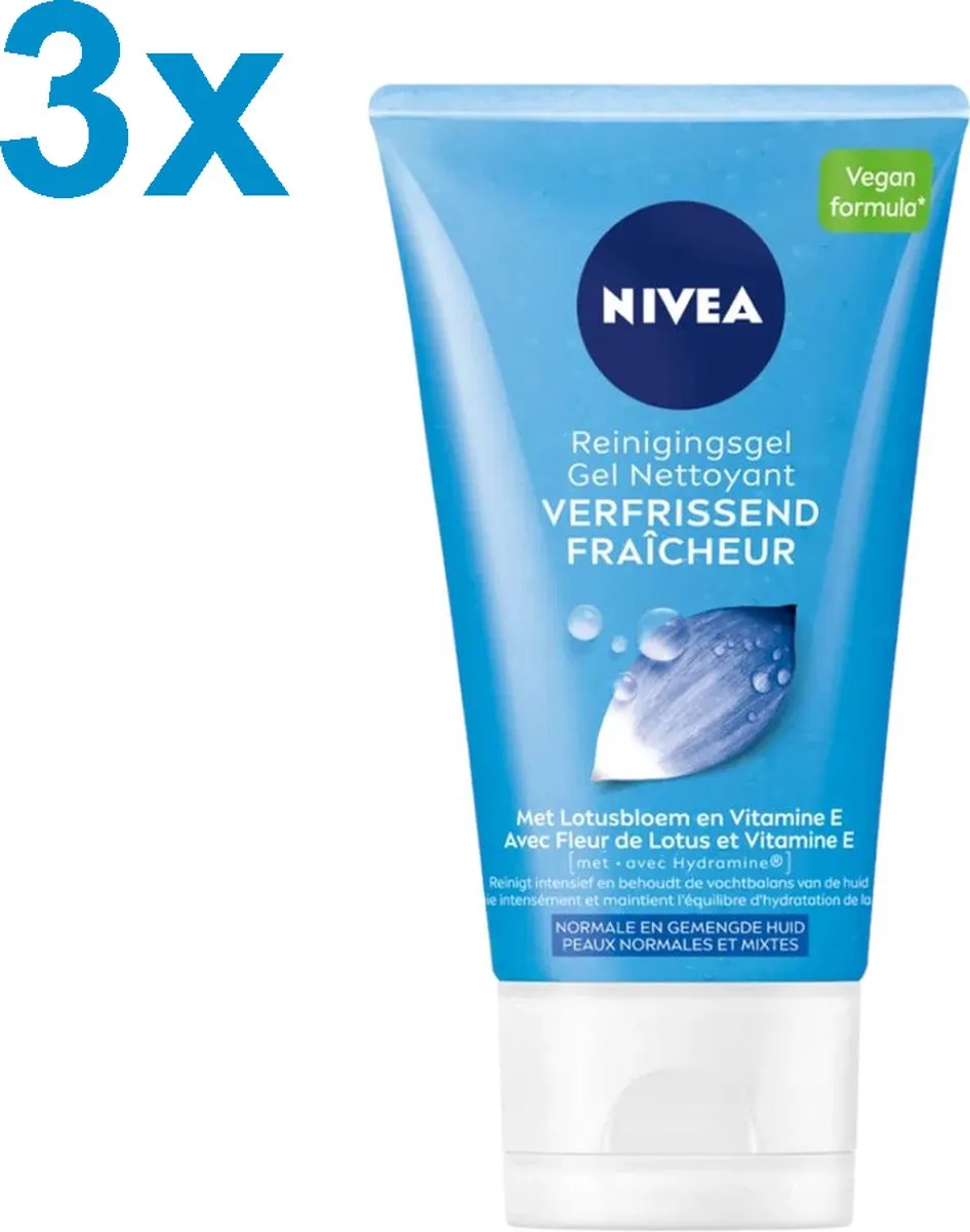 NIVEA Essentials Verfrissende Reinigingsgel 450ml