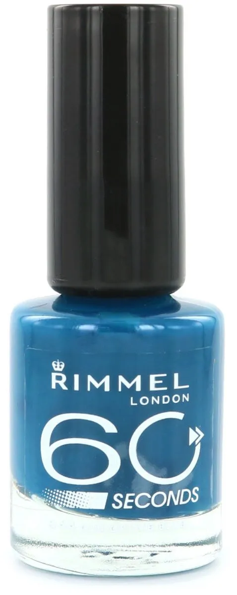 Rimmel London 60 Seconds Finish Nagellak 844 Out the Blue - 8ml