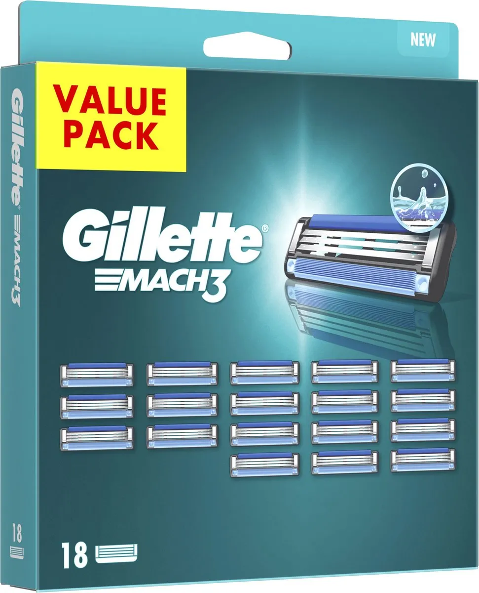 Gillette Mach3 Navulmesjes