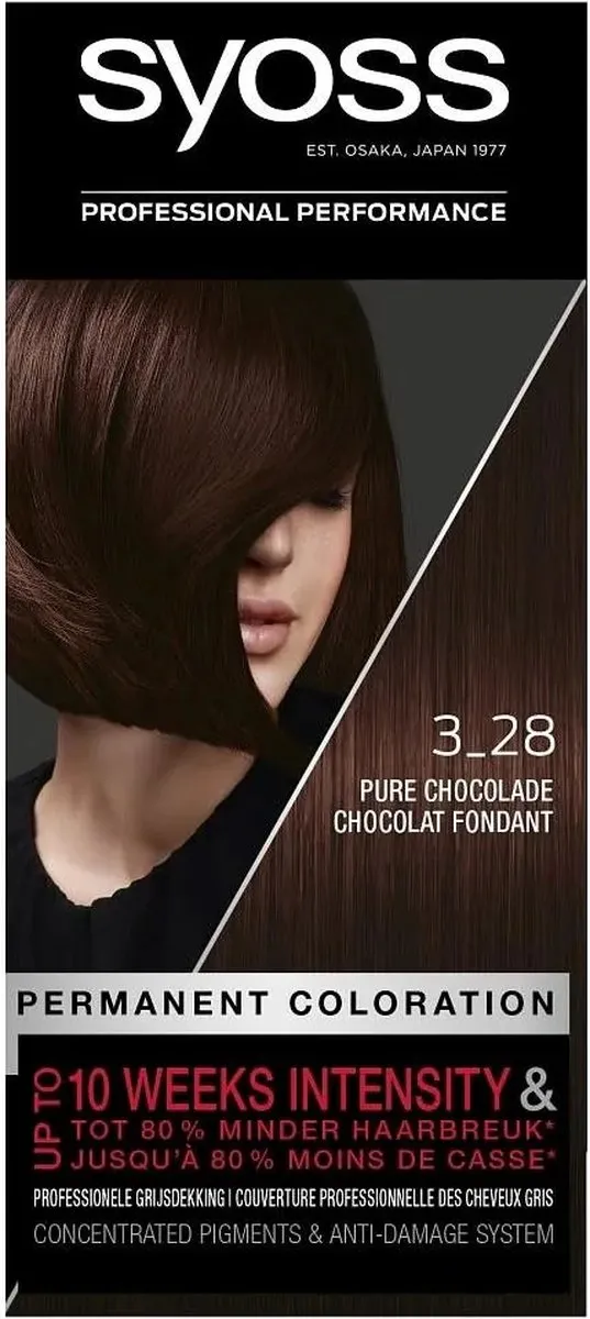 SYOSS Color Baseline 3-28 Pure Chocolade Haarverf 115ml