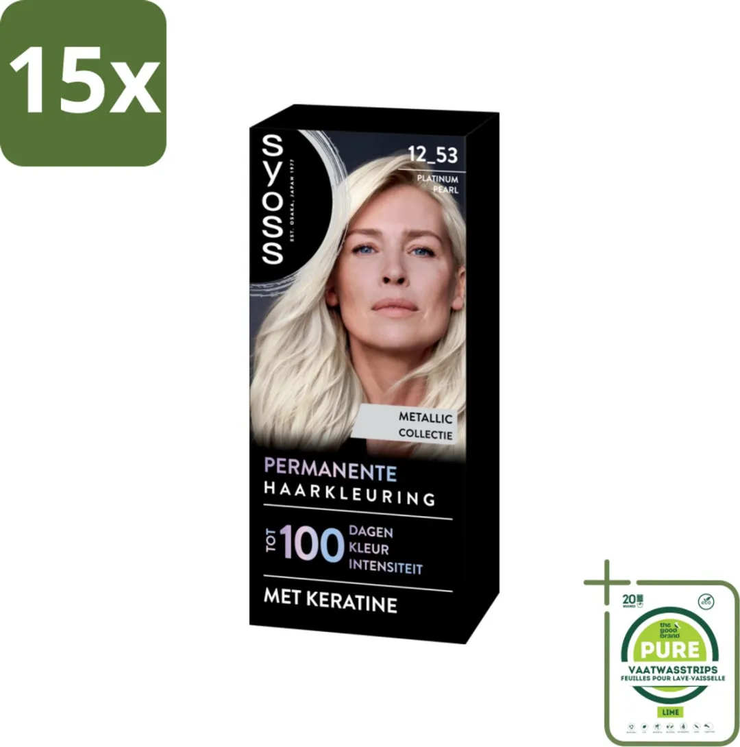 SYOSS Coloration 12-53 Platinum Pearl Haarverf
