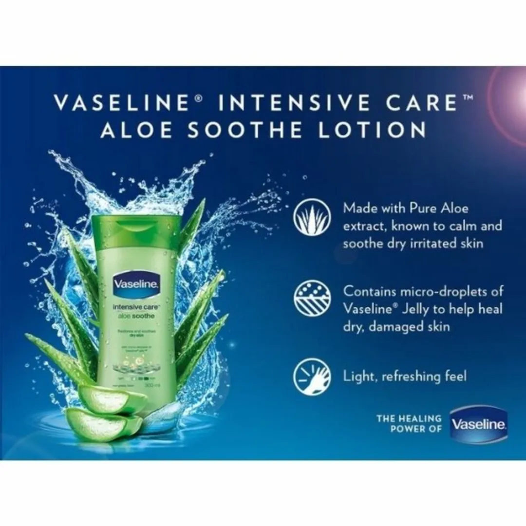 Vaseline Aloe Soothe Bodylotion 200ml