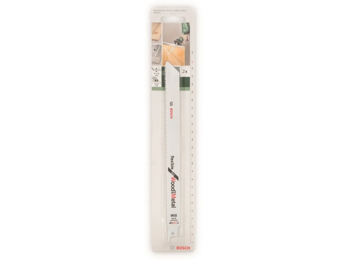 Bosch Decoupeerzaagblad S 1122 HF Bimetaal - Hout