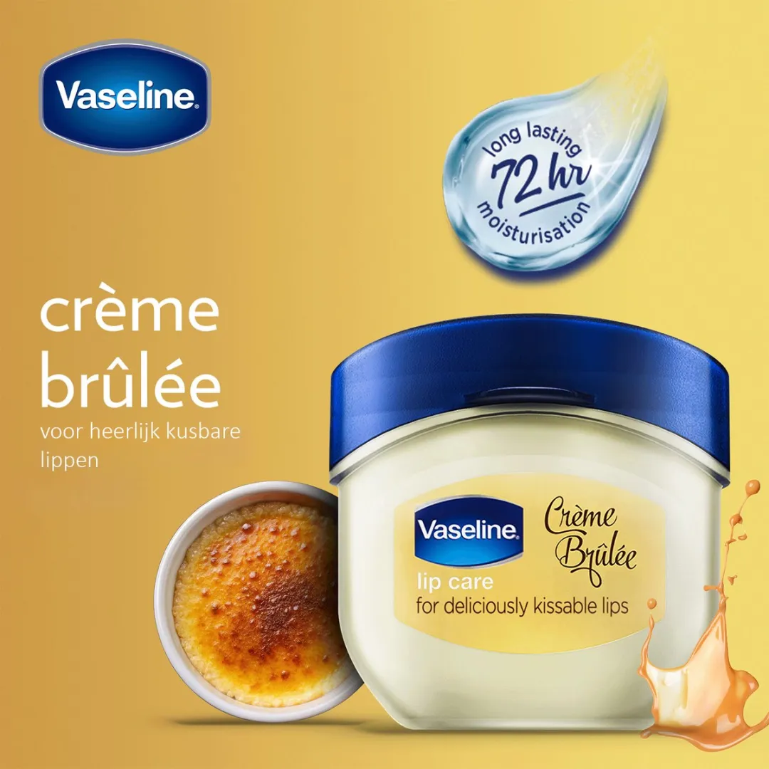 Vaseline Lip Therapy Crème Brûlée - 2x7g