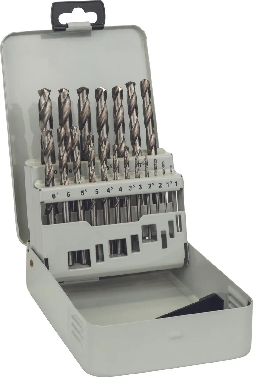 Bosch HSS-G Metaalborenset 19-delig 1-10mm