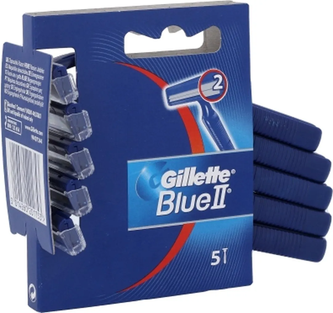 Gillette Blue II Wegwerpscheermesjes 6 Bladen - 24 Stuks - afbeelding 2 van 6