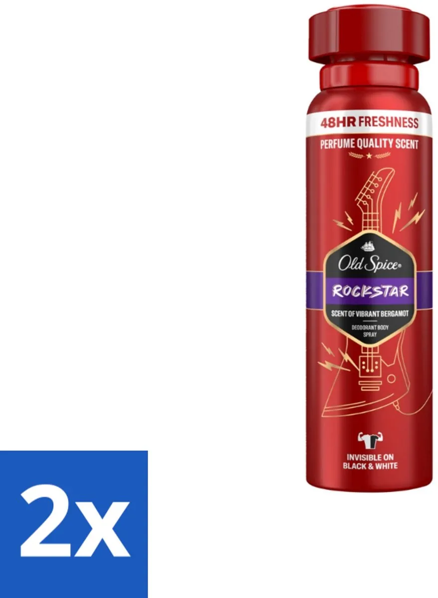 Old Spice Rockstar Deospray 300ml (2x150ml)