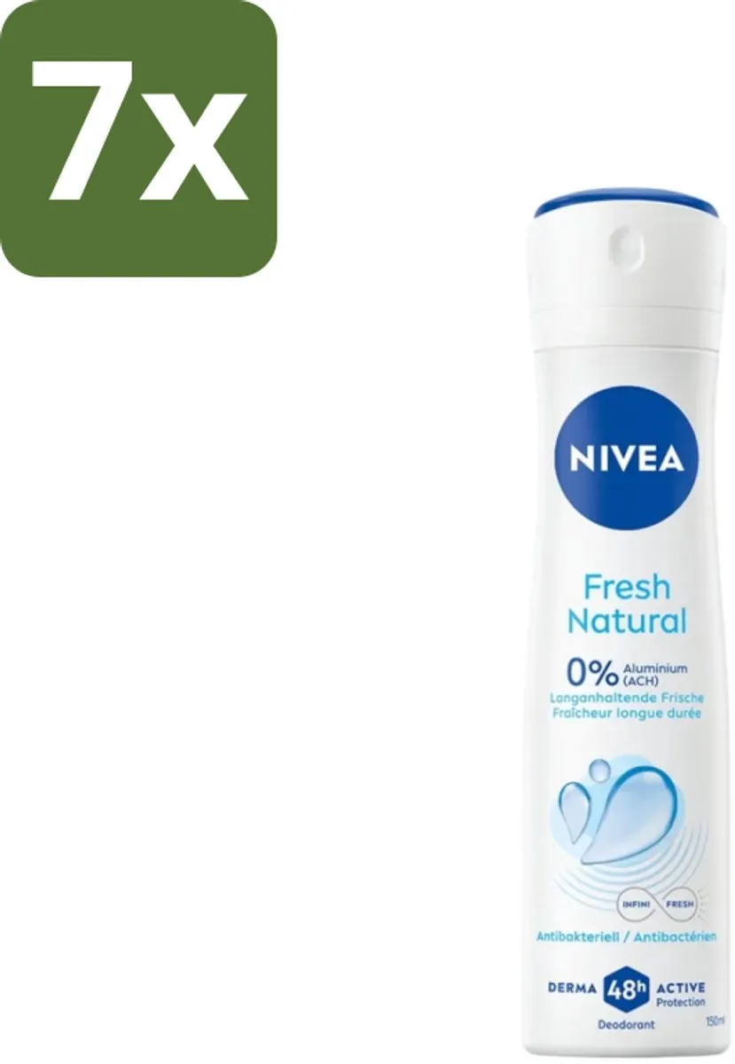 NIVEA Fresh Natural Deodorant Spray 150ml