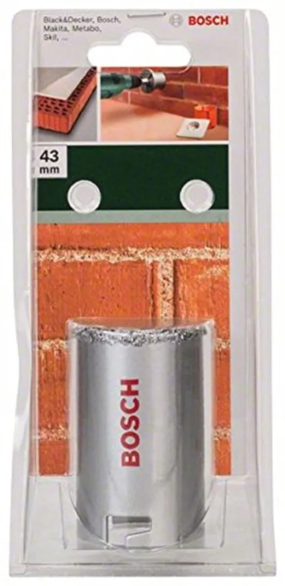 Bosch Met hardmetaal bezette gatzaag 43mm