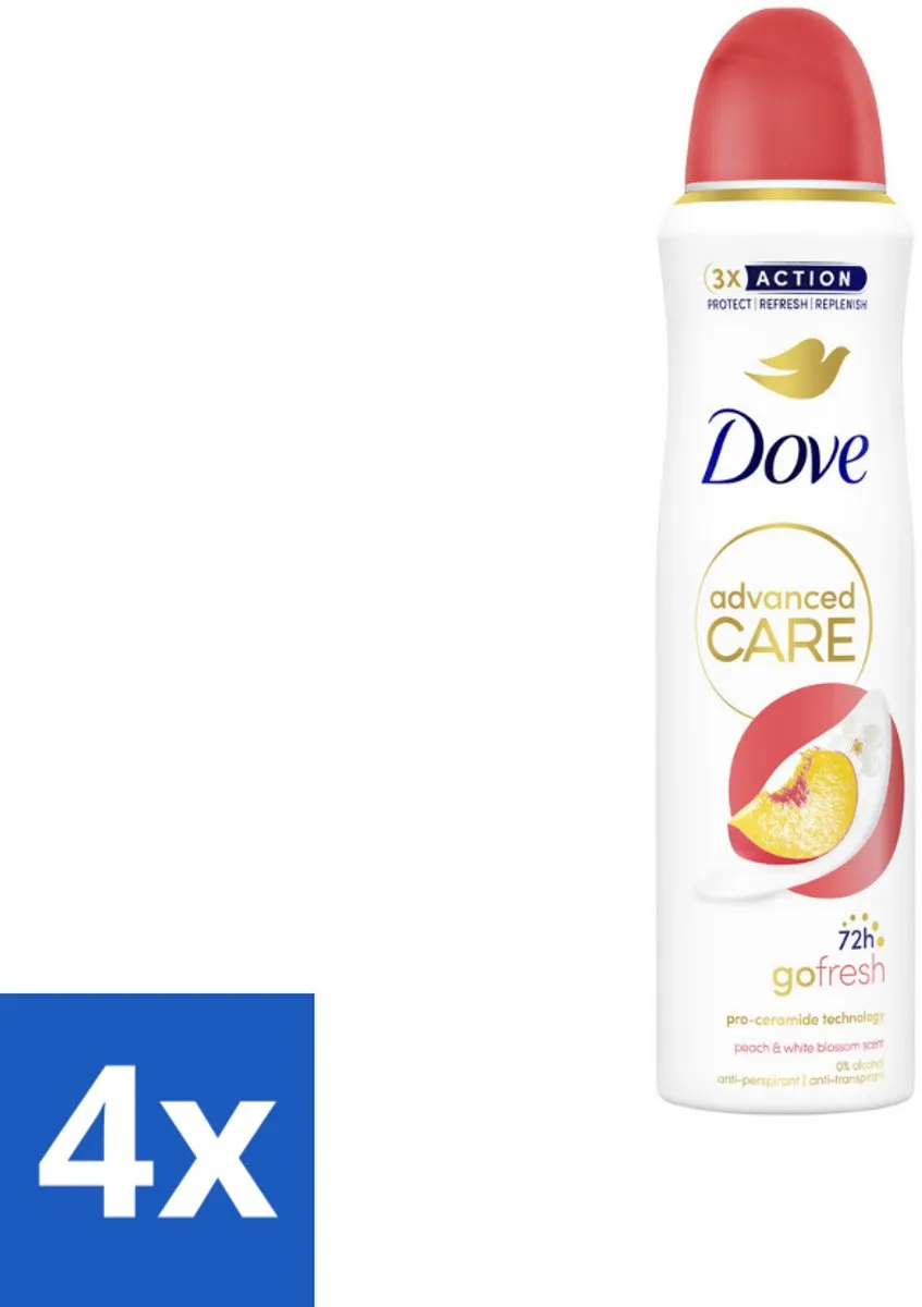 Dove Deodorant Spray Perzik & Witte Bloesem 800ml