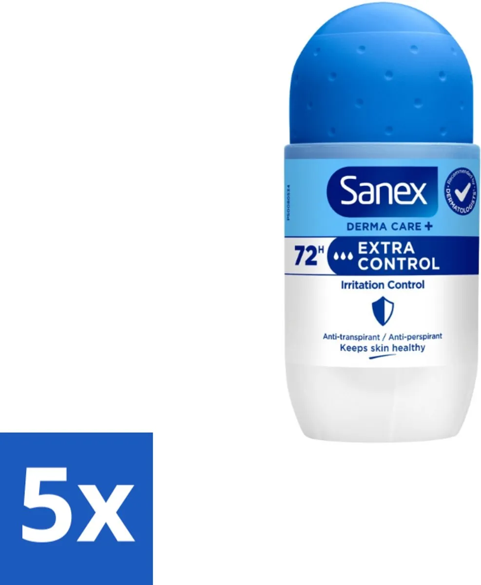 Sanex Deodorant Roller Dermo Extra Control 53ml