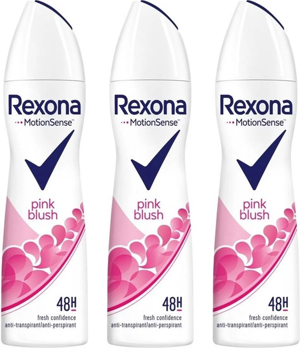 Rexona Deo Spray Pink Blush 3x150ml