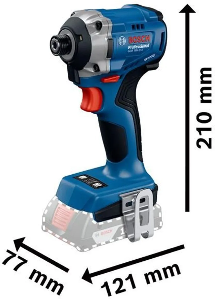 Bosch Professional 18V Combiboor & Slagschroevendraaier Set – 2x 4.0Ah Accu – 56Nm / 215Nm – Incl. Lader & Koffer