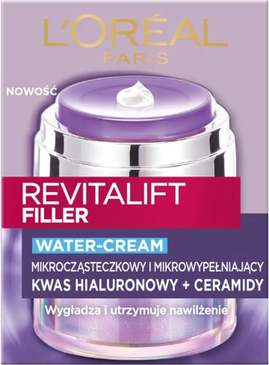 L'Oréal Paris Revitalift Filler Water-Cream 50ml - afbeelding 6 van 6