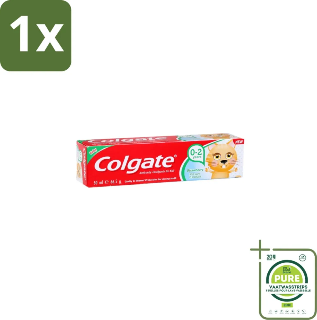 Colgate Aardbeismaak Tandpasta Baby 50ml