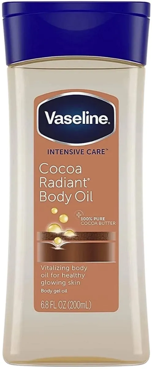 Vaseline Cocoa Radiant Body Oil 200ml - 12 Stuks