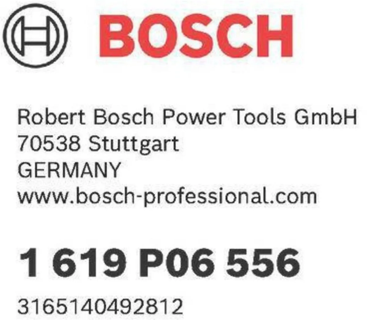 Bosch GWS 5/6/8 Koffer - Blauw