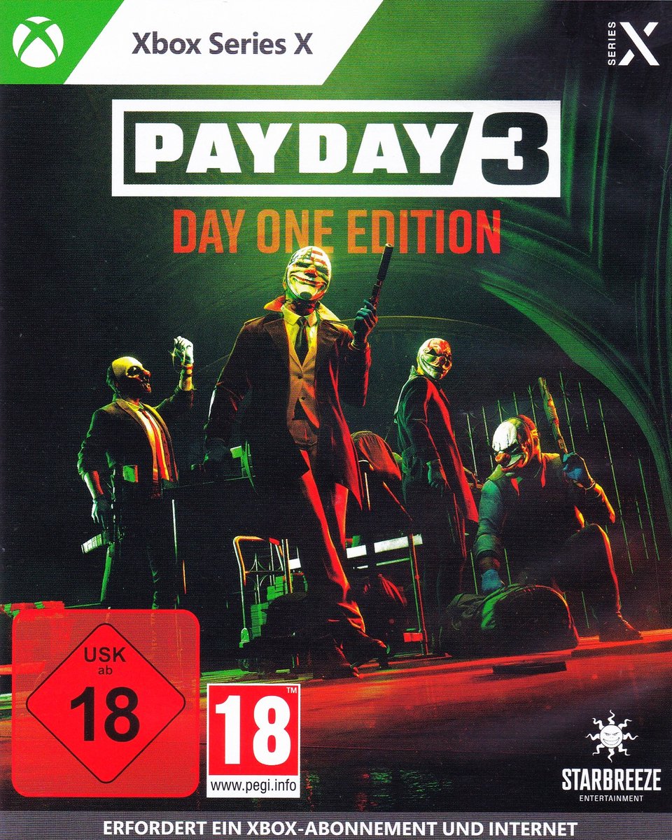 PAYDAY 3 - Day One Edition - DE Xbox Series X