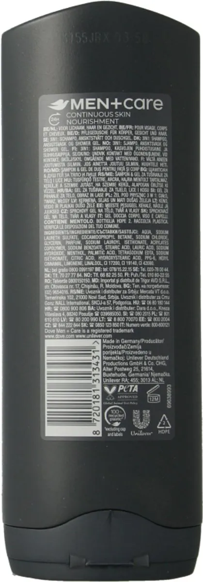 Dove Men+Care Extra Fresh Douchegel 250ml
