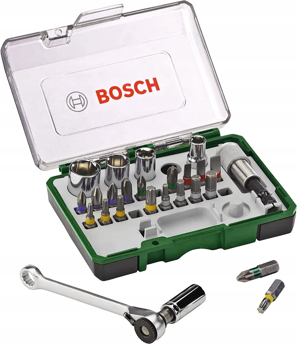 Bosch Bitset Ratel 27-delig