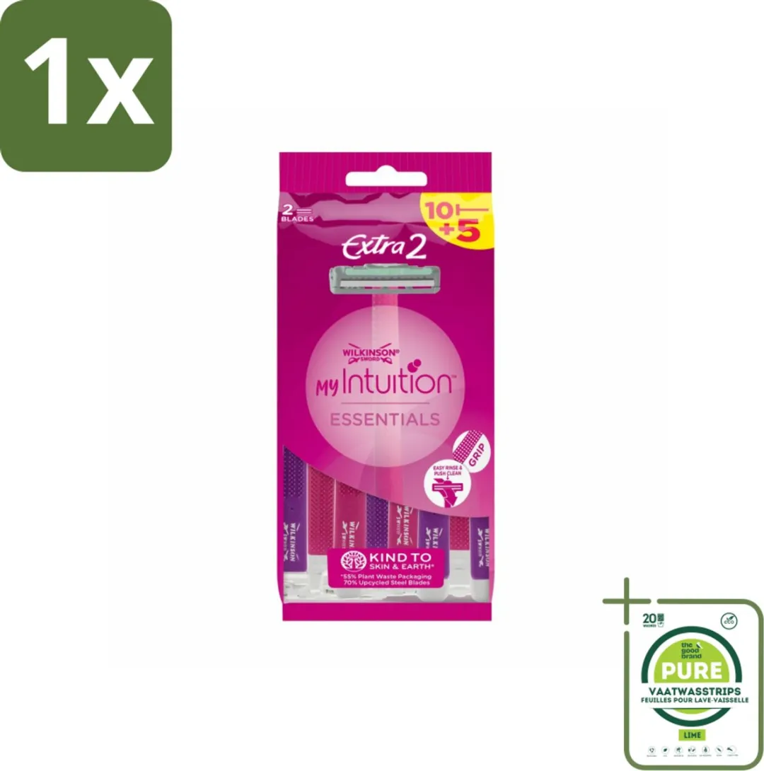 Wilkinson Extra 2 Beauty Wegwerpscheermesjes 15 Stuks