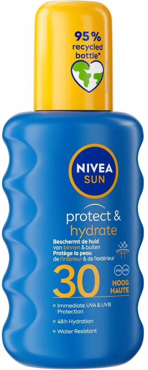 NIVEA Sun Protect & Hydrate Zonnespray SPF 30 - 2x 200ml