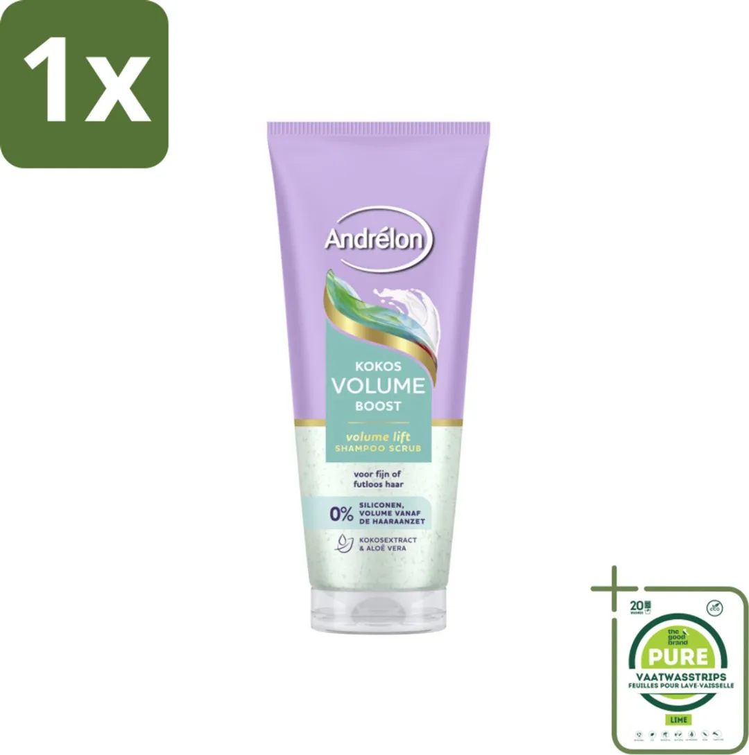 Andrélon Kokos Volume Boost Shampoo Scrub 200ml