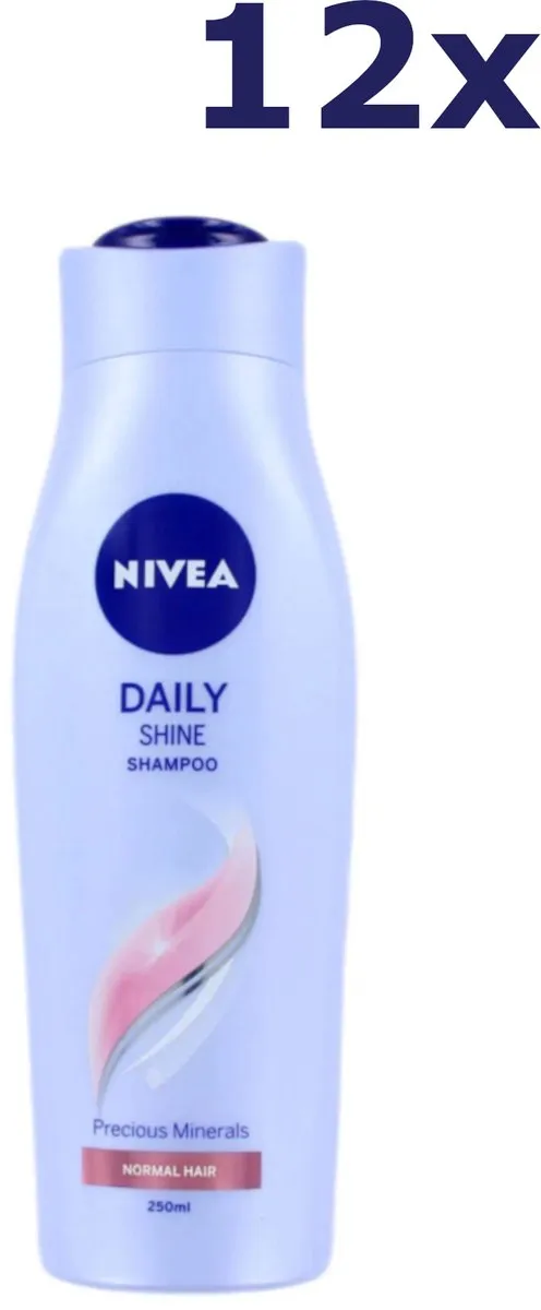 NIVEA Daily Shine Shampoo 250ml - 12 Stuks