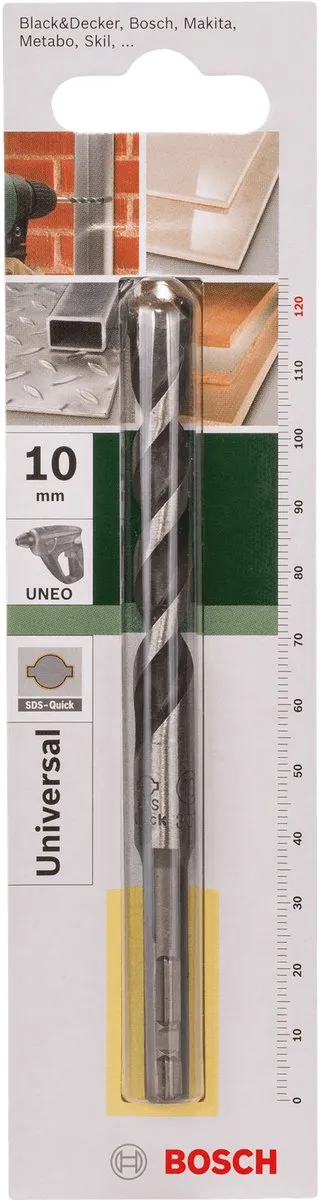 Bosch SDS-Quick Universele Boor 10x120mm - Hout