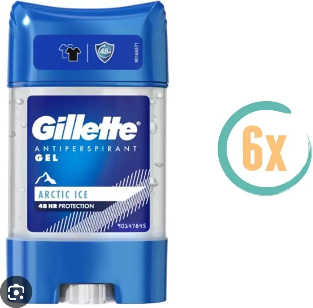 Gillette Endurance Arctic Ice Antiperspirant Clear Gel