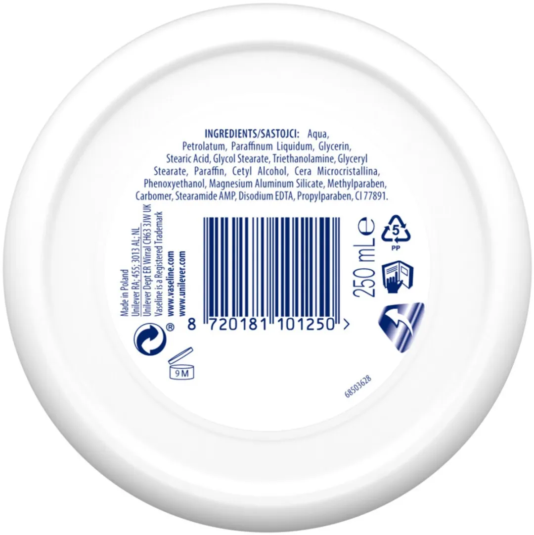 Vaseline Expert Care Healing Body Balm 250ml - 10 Stuks