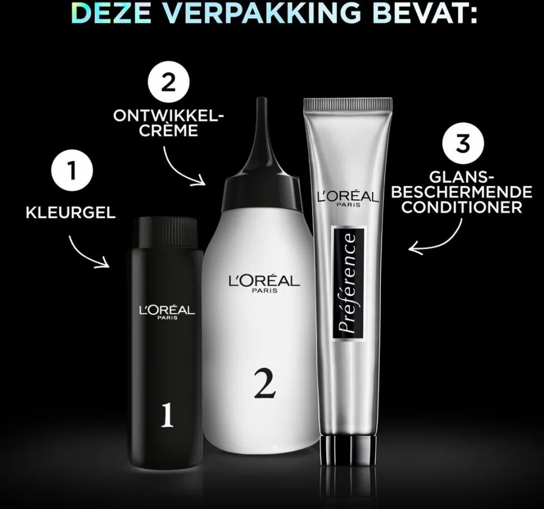 L'Oréal Paris Preference Vivids 9.213 Rose Gold Haarkleuring - 6 Stuks - afbeelding 6 van 6