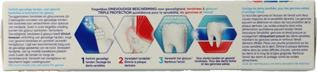 Sensodyne Tandpasta Gevoeligheid & Tandvlees 75ml - Mint