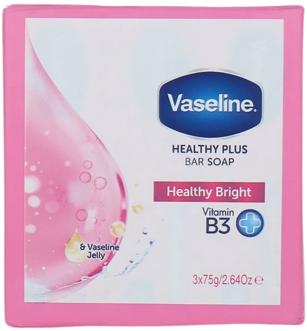 Vaseline Healthy Bright Zeeptablet - 15 Stuks (3x75ml)