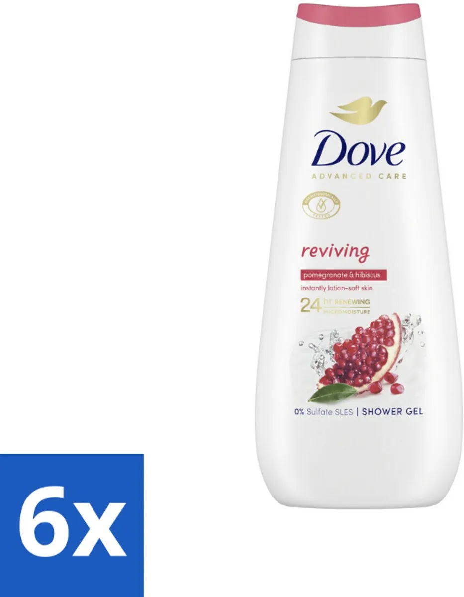 Dove Reviving Douchecrème Granaatappel & Hibiscus 2400ml