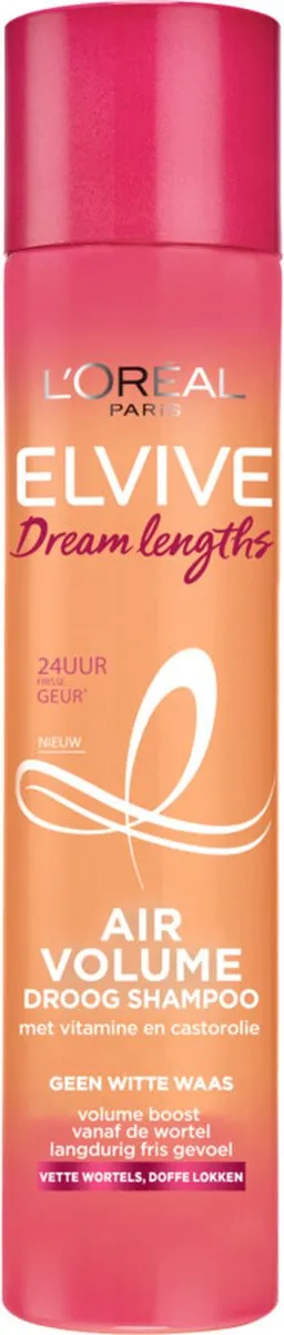 L'Oréal Elvive Dream Lengths Droogshampoo 200ml - 3 Stuks