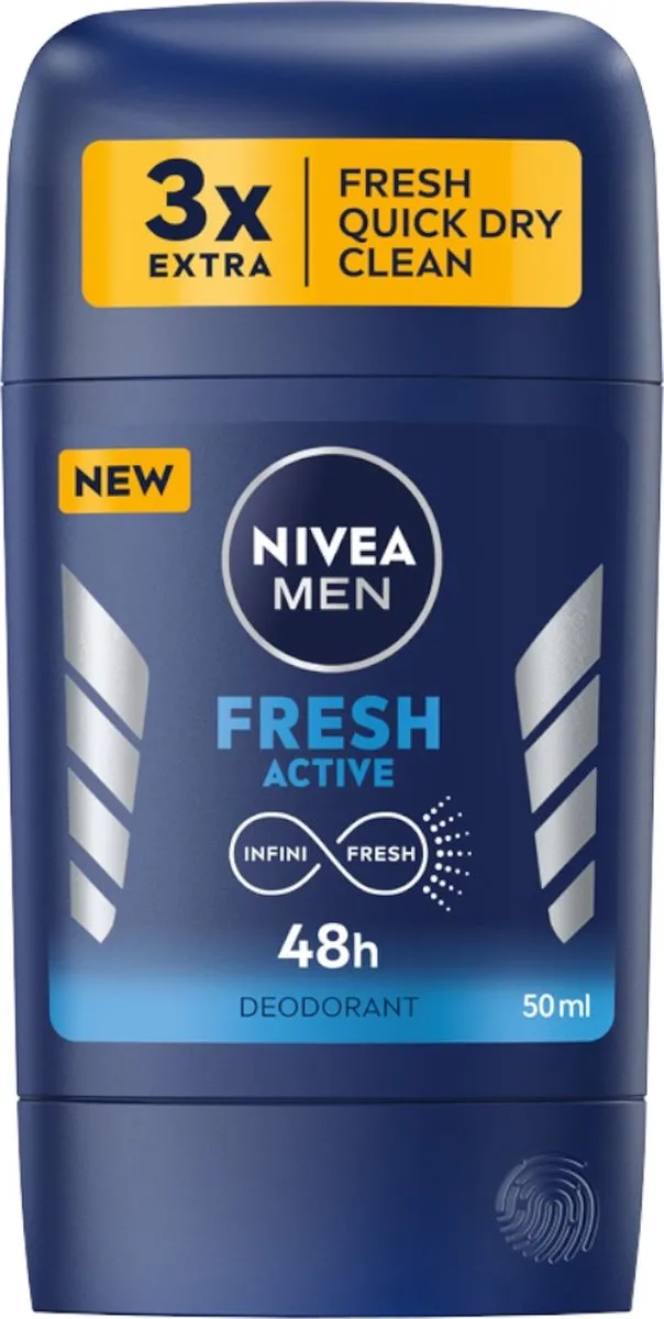 NIVEA Men Fresh Active Deo Stick 50ml