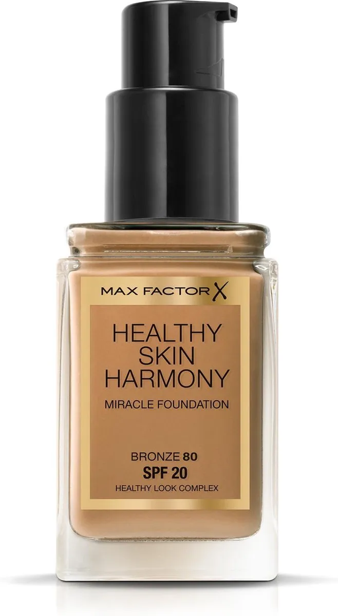 Max Factor Healthy Skin Harmony Foundation 080 Bronze - 30ml